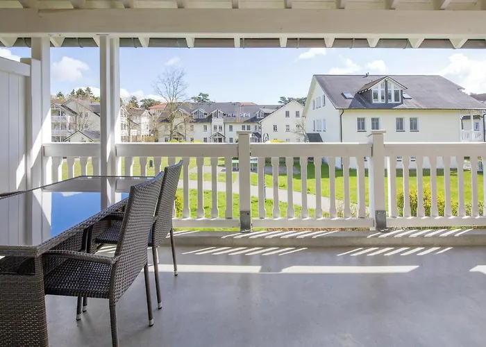 Duenenpark - Komfort Mit 1 Schlafzimmer Und Balkon Im Obergeschoss 169